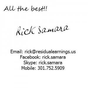 Contact Rick Samara for help